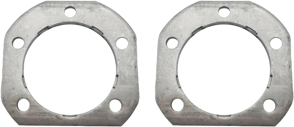 Replacement 2pack Trailer Brake Backing Plate Flange 5200 6000 7000# Axle 3-1/8" Hole 5 Bolt Bracket