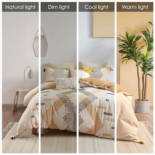 Image of INK+IVY Global Inspired Cotton Comforter Set with Yellow Finish II10-1112