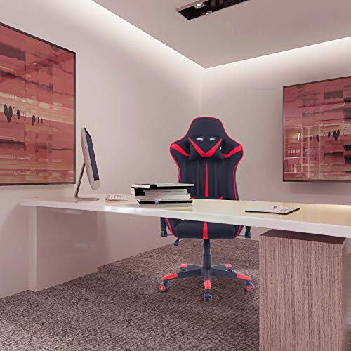 WOLTU-Racing-Silla-Gaming-Silla-de-Escritorio-Asiento-de-Tela-Silla-Oficina-Silla-de-Ordenador-Silla-Giratoria-de-Oficina-Silla-de-Trabajo-Ajustable-Silla-BS38