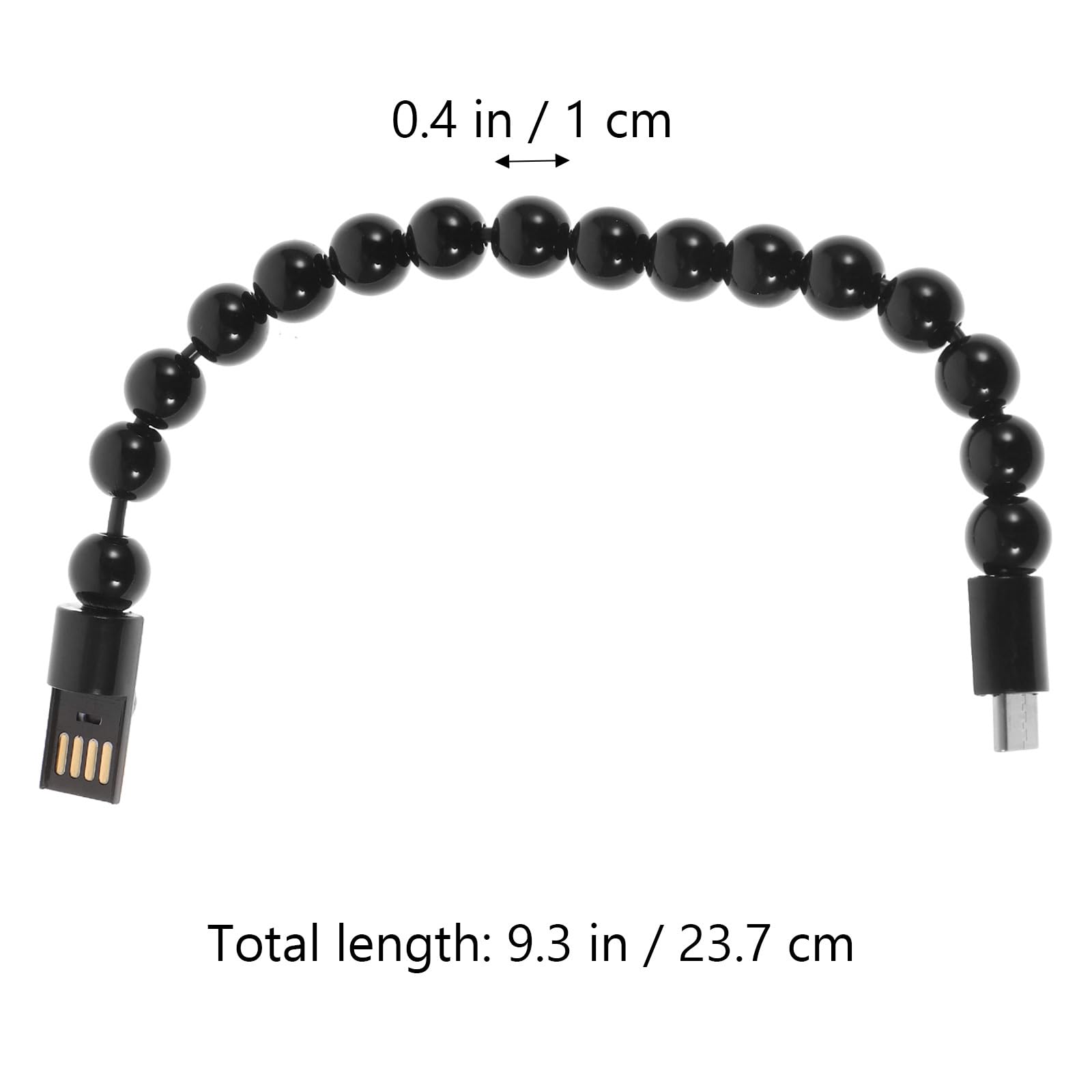 Amazon.com: USB Type C Cable, 2 Pack Bead Bracelet USB Data Sync
