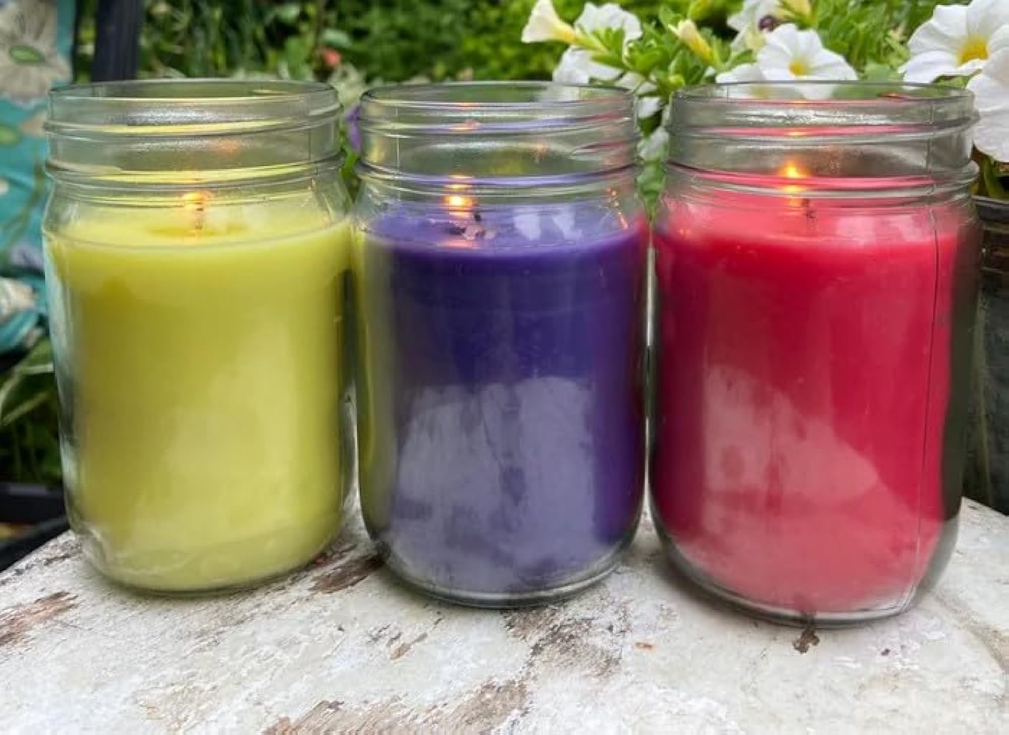 Scented Candle with Jasmine Flavor, 200ml