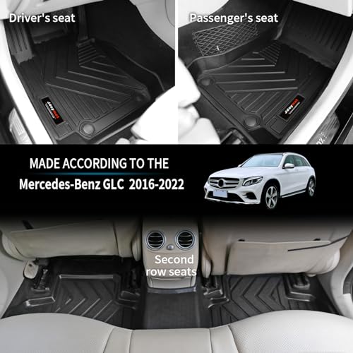 Tapis de sol pour coffre Mercedes GLC pour transporter vos chiens et bagages