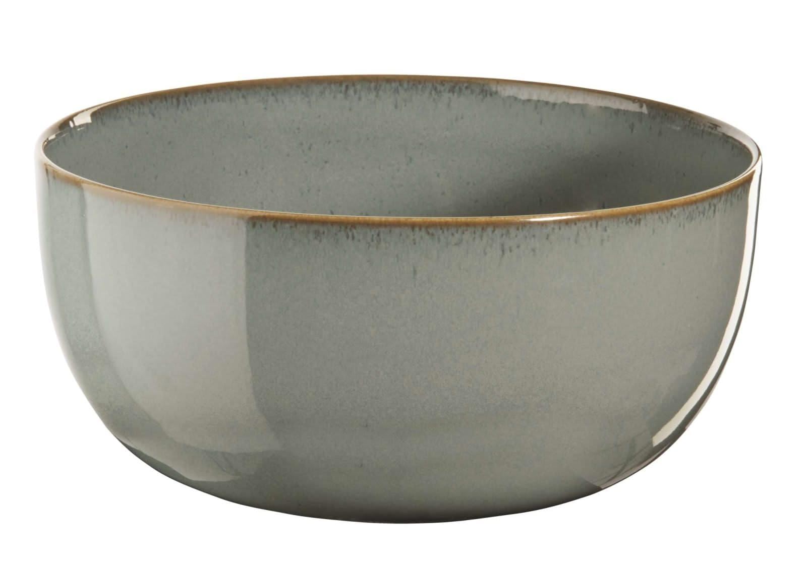 ASA Seasons 27271175 Stoneware Salad Bowl 22 x 22 x 11 cm Eucalyptus