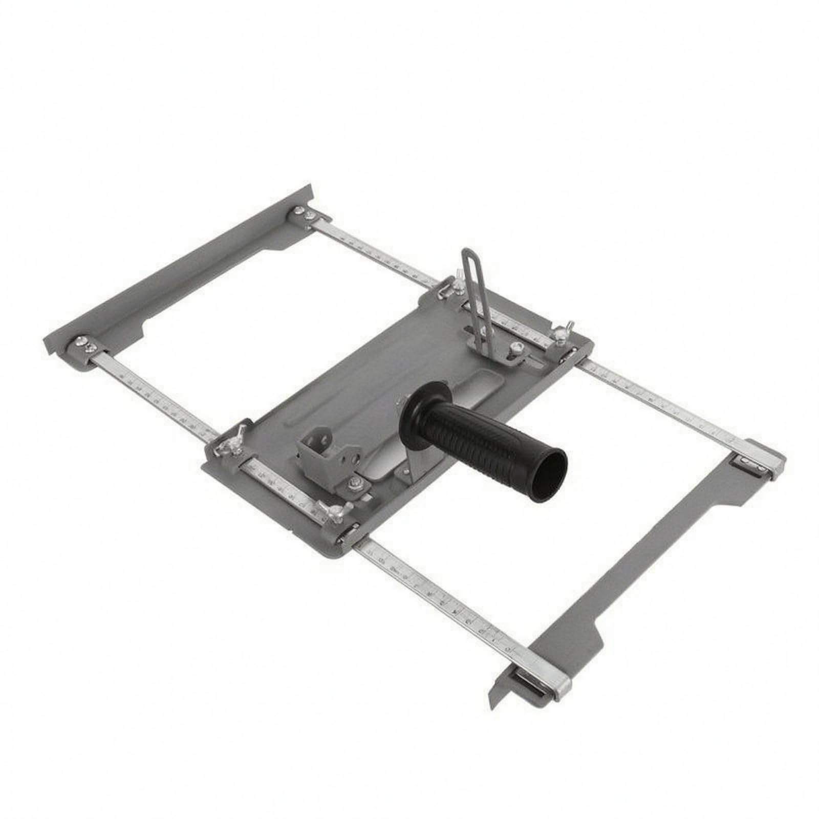 Qianly Dispositivo Corte para Robusta | Base Rectangular Estable, Guía Corte para Carpintería, Mango Lateral Cilíndrico, Herramienta, Taller, Carpinteros, Pequeño