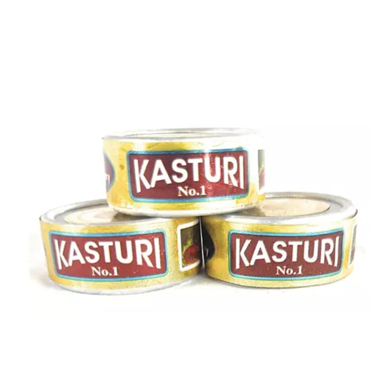 Original Kasturi Paste Perfume, Traditional Musk Fragrance | Kasturi Arham Macca Perfumery Attar, 20g (Pack Of 3) Kasturi Paste Perfume Attar Blends For Unisex - Musk