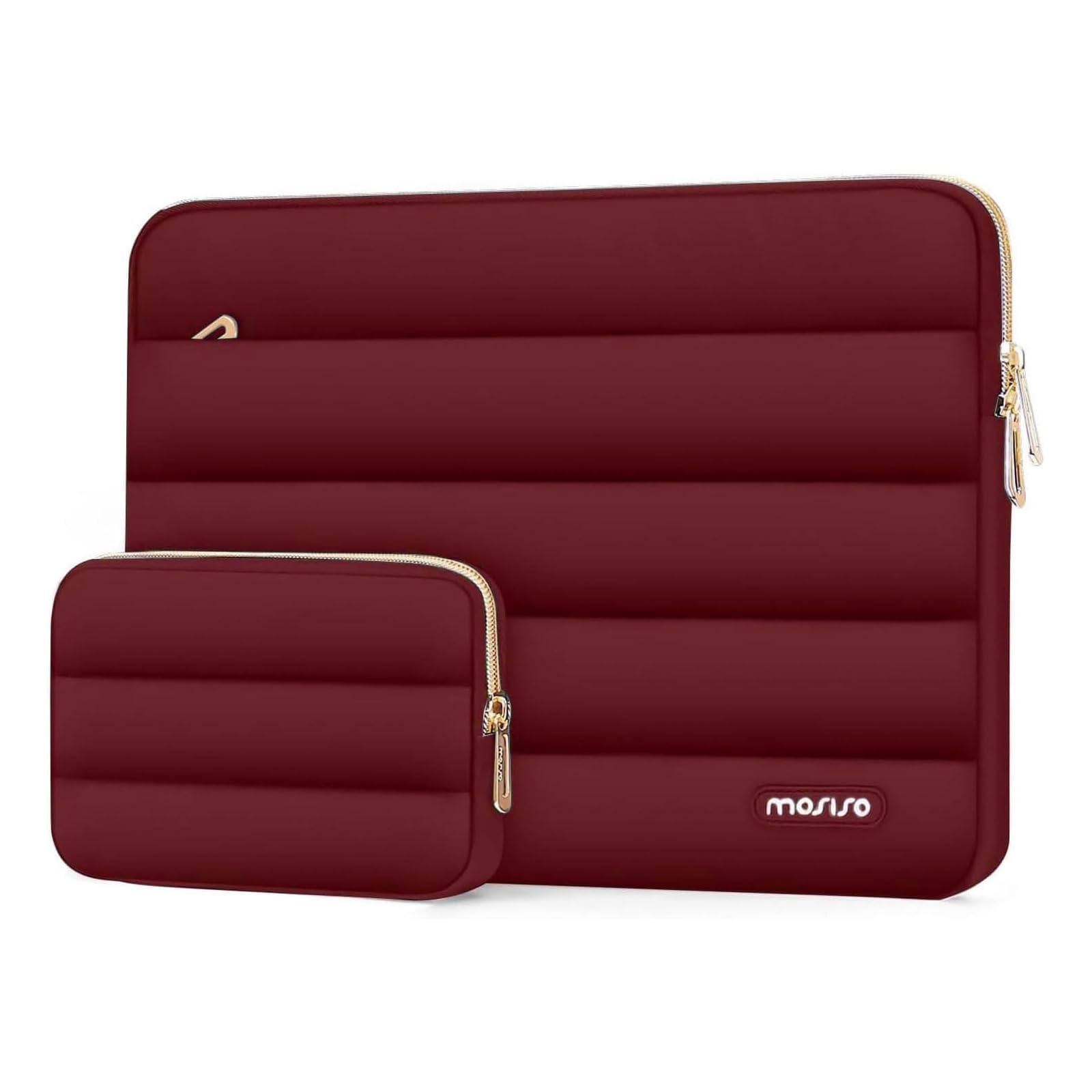 MOSISO Laptop Case 16 inch, 15-15.6 inch Puffy Laptop Sleeve Compatible with MacBook Pro 16, HP Dell ASUS Acer Toshiba Lenovo Notebook Computer,