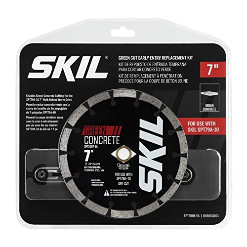 Image of SKIL SPT5008-EA Concrete Saw Green Cut Early Entry Replacement Kit for SKIL Model SPT79A-10