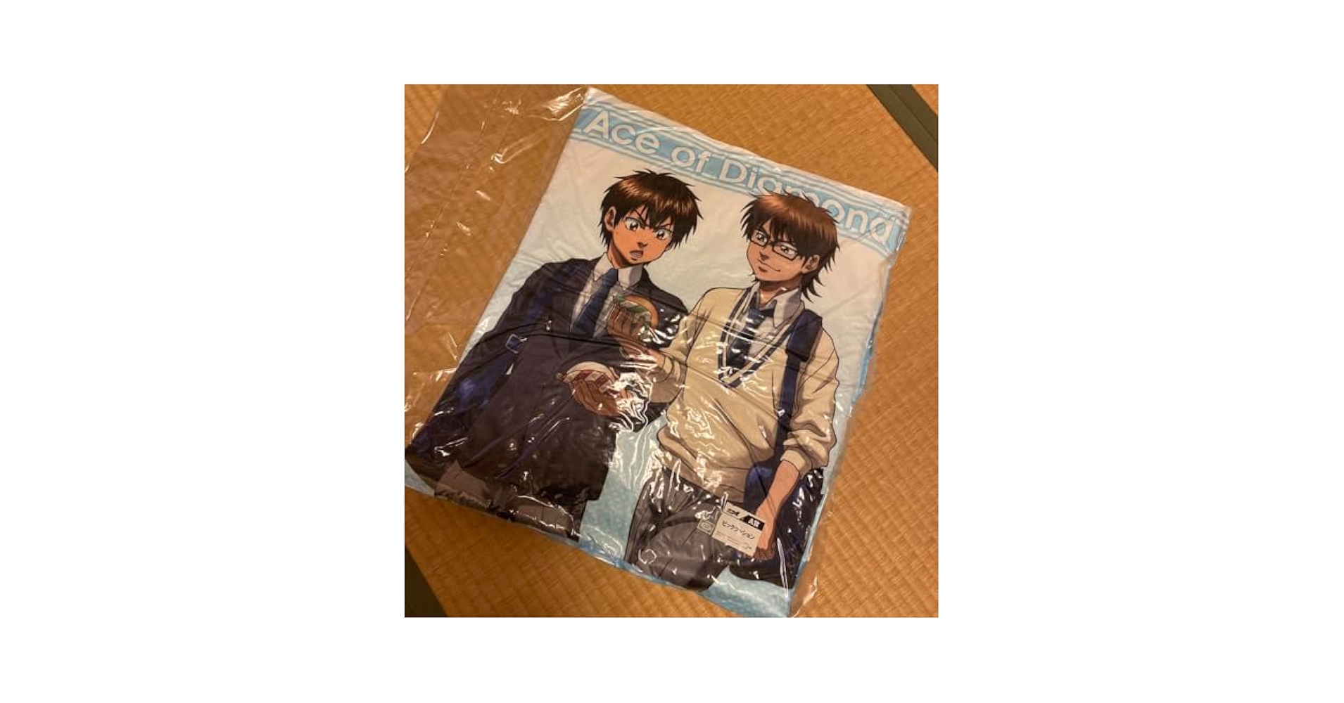 ダイヤのA 沢村栄純　御幸一也　くじ　クッション ダイヤのA actⅡ WEBくじ第2弾 ～LIKE BLUE BLAZES～ | WEBくじ