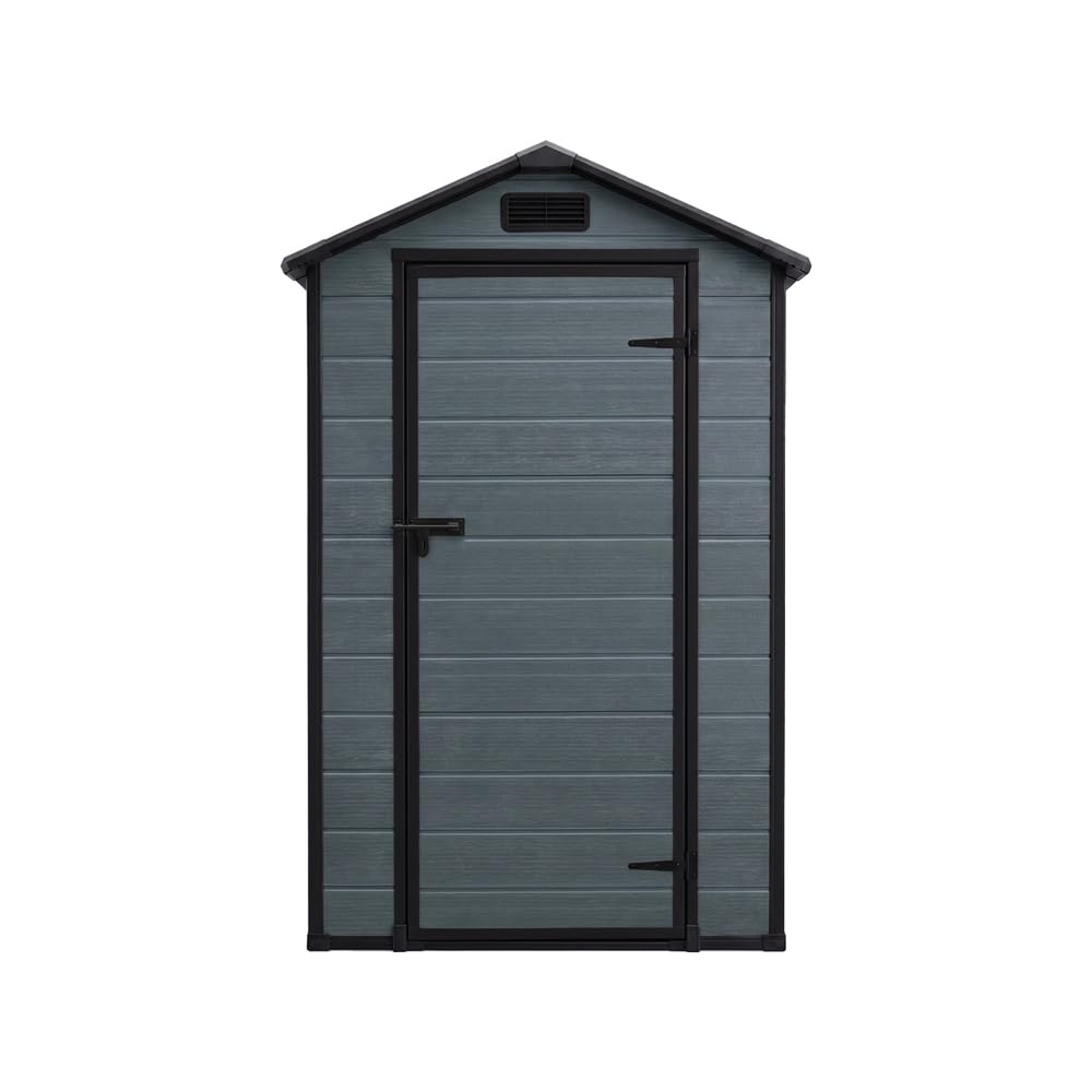 Gerätehaus Velo 103x202x134cm, UV- und frostbeständig, wasserdicht, Anthrazit