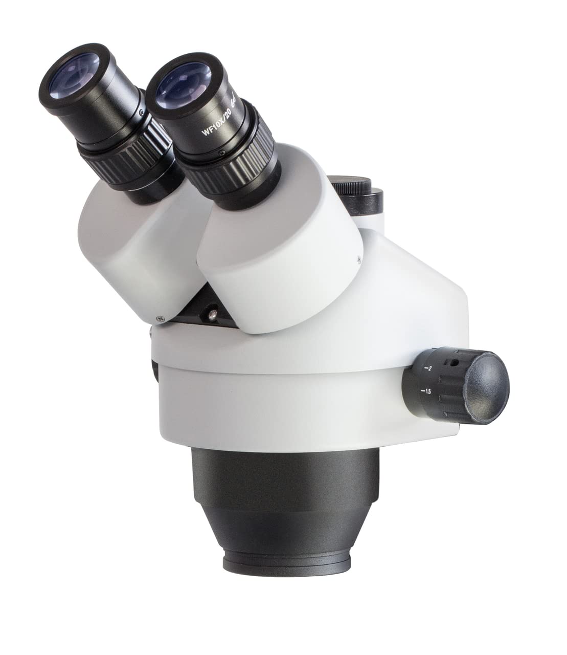 Microscopio estéreo de cabeza [Núcleo ozl 461] para microscopio Serie ozl de 46, Tubo: Binocular, ocular: HWF 10 x 20 mm de diámetro), objetivo: 0,7 x – 4,5 x
