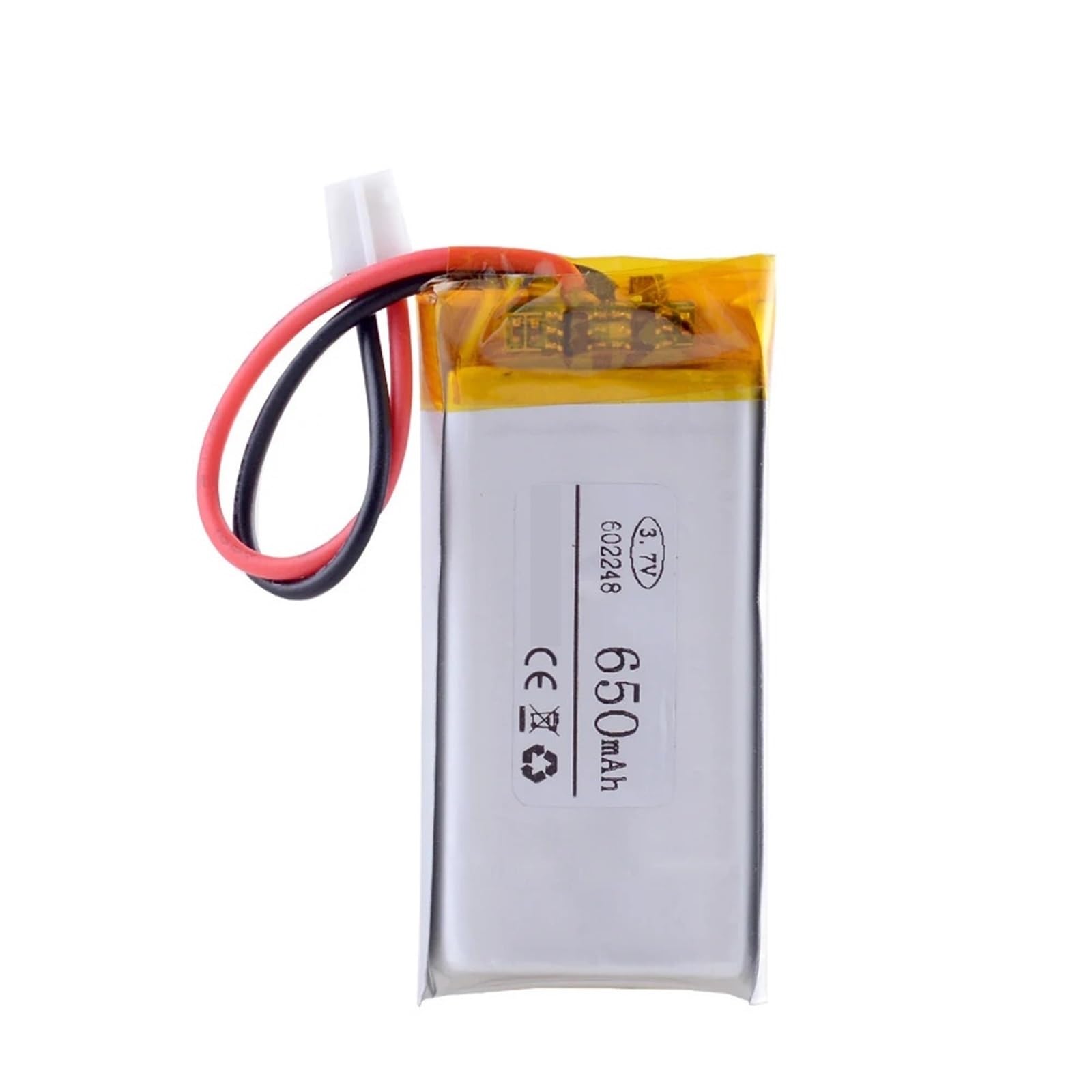 602248 3,7 V 650 mAh, 1/5 pièces(5pcs)