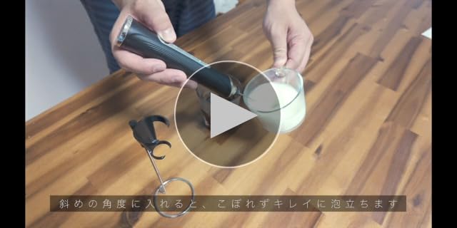 Amazon.co.jp: HUIUH ミルクフォーマー 2025年モデル ミニ泡立て