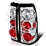 SPEC-D TUNING Chrome Housing Clear Lens Tail Lights Compatible with 2003-2006 Chevy Silverado 1500/1500HD/2500/2500HD, 2004-2006 Chevy Silverado 3500, Left + Right Pair Assembly