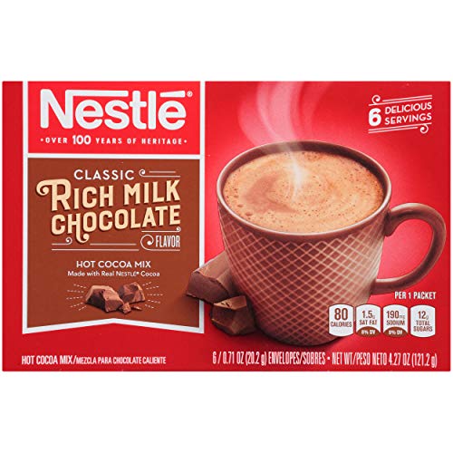 Nestle Hot Cocoa Rich Milk Chocolate Mix, 4.27 Ounce