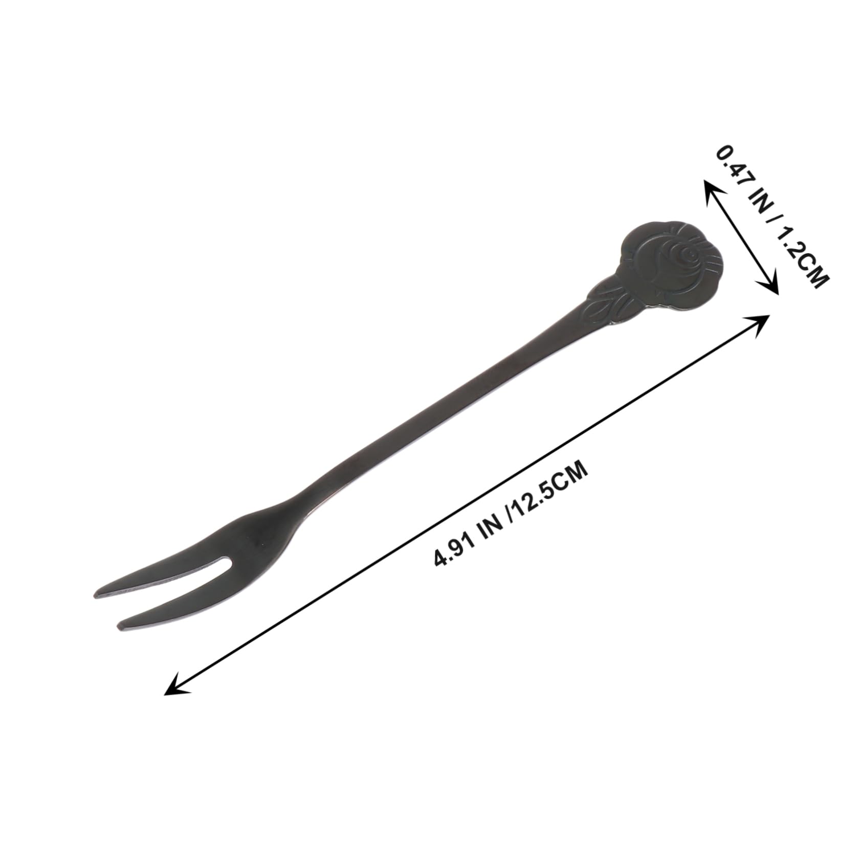 Alipis 30pièces Fourchettes à Fruits Acier Pour Desserts Et Apéritifs Ustensiles De Table Pour Et Buffets
