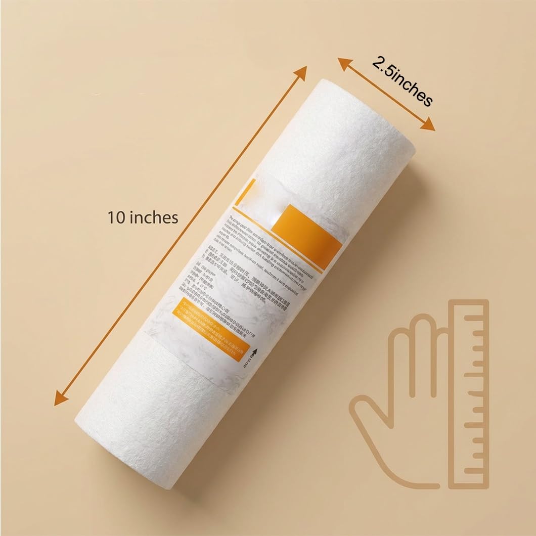 6 Cartuchos Filtrantes Sedimentos Polipropileno 1 Micrón Estructura Piel Naranja,10x2,5in,antiobstrucción,larga Útil,compatible Carcasas Purificadores Agua Estándar 10in