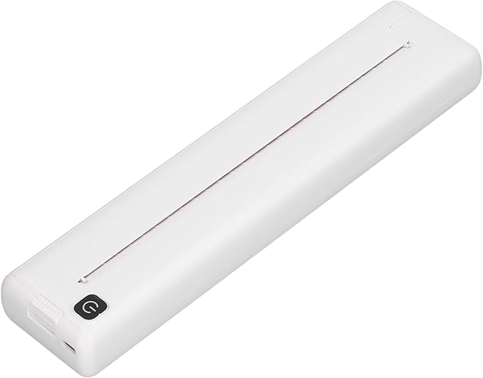 Portable Wireless Printer, 200dpi Bluetooth Wireless A4 Thermal Mobile