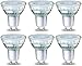 Produktbild Amazon Basics  LED-Strahler-Leuchtmittel GU10, 4 W (entspricht 50 W), klarer Glühfaden, 6 Stück