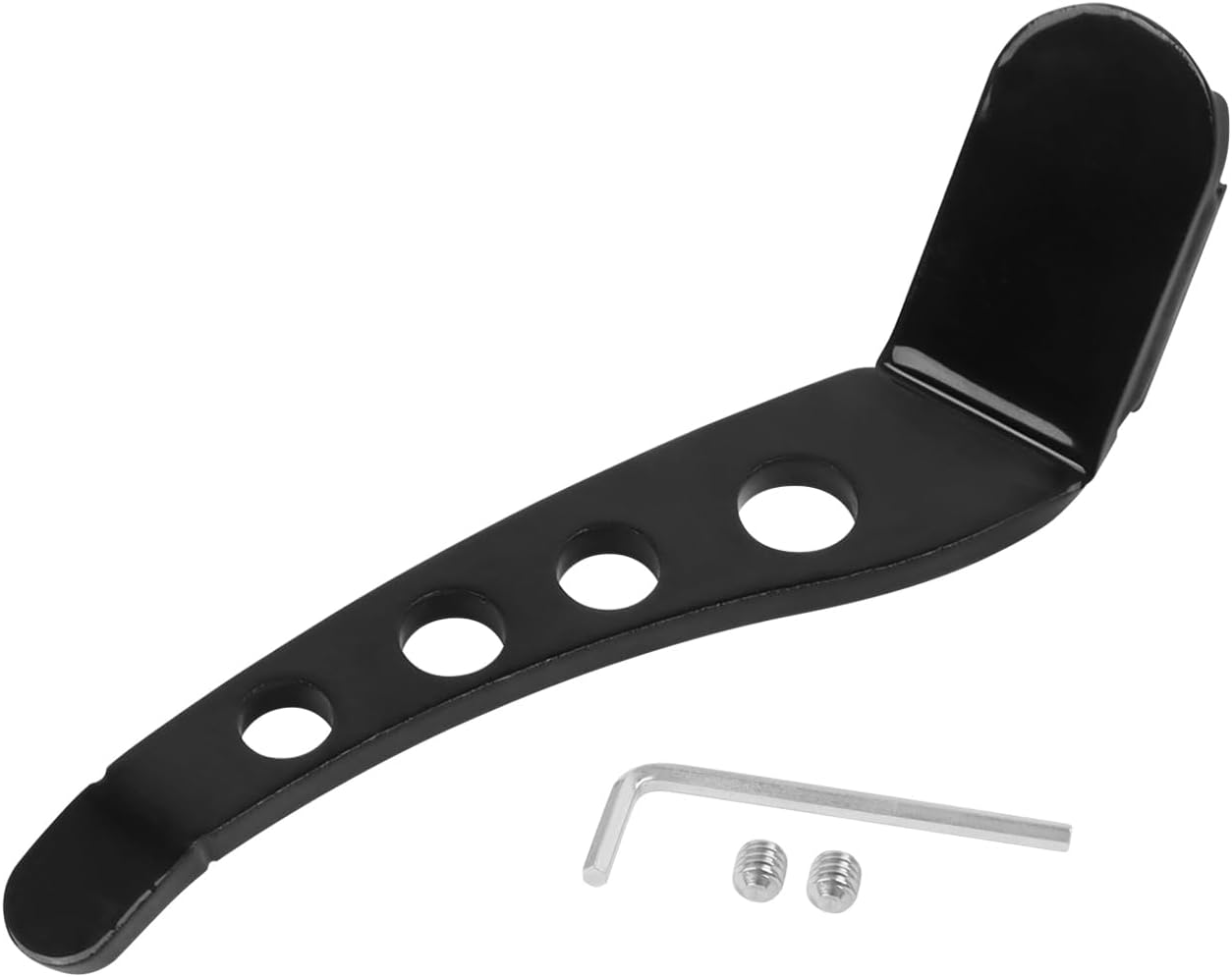 Motorcycle Side Kickstand Extension Jiffy Stand Extension Replacement For Harley Touring Road King Street Glide Road Glide FLHR FLTRU 1991-2022(black)