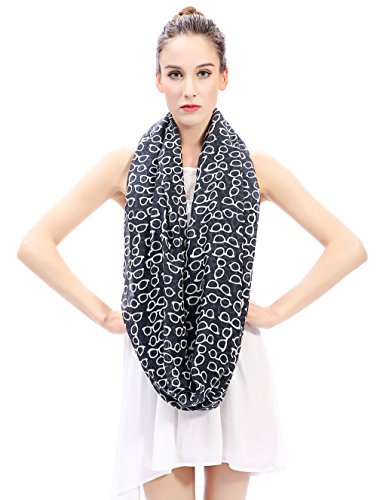 Lina & Lily Sunglasses Print Women's Infinity Scarf Lightweight3