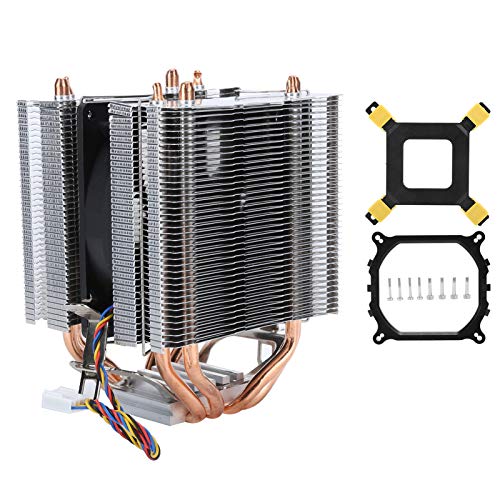 Disipador de calor para CPU doble torre LGA2011 1151 1150 de aluminio y alta eficiencia
