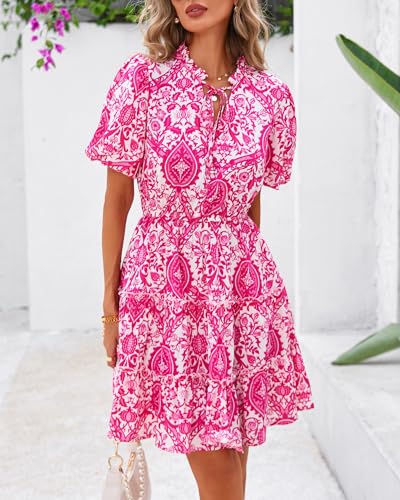  Women Summer Floral Short Dresses - image 8