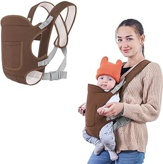 babytrage Neugeborene Ab Geburt, Tragetuch Baby Neugeboren, 4-in-1 Babytrage mit 4 Tragepositionen, Einfach zu Tragen Gesicht in Gesicht für Säuglinge und Kleinkinder