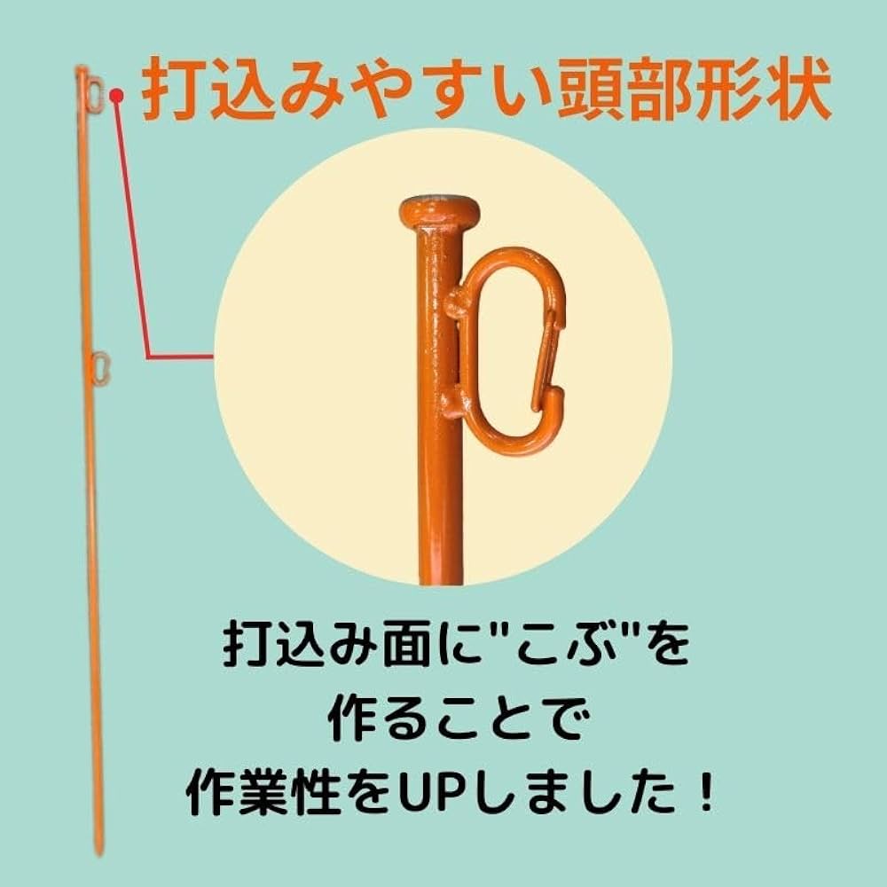 Amazon | 頭付きロープスティック ダブル φ14.5 X 1500 5本入