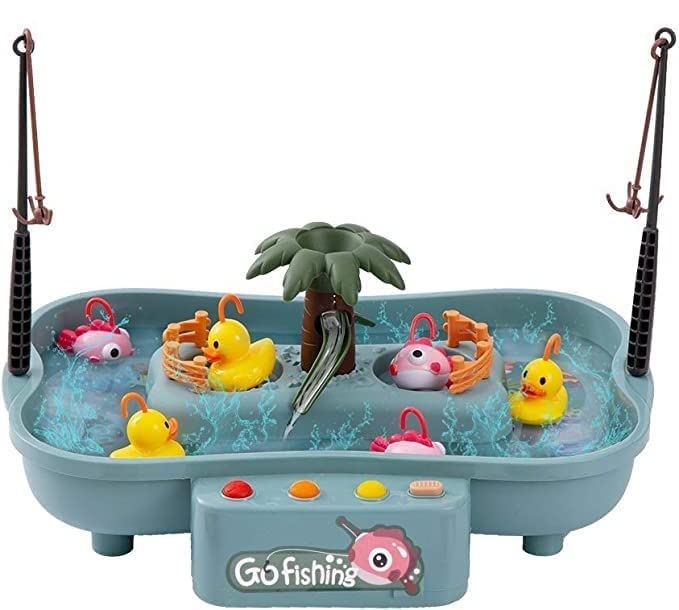 Buy GRAPHENE Duck Fishing Game Toy for KidsCute Fishing Table ToysElectric Rotating Music