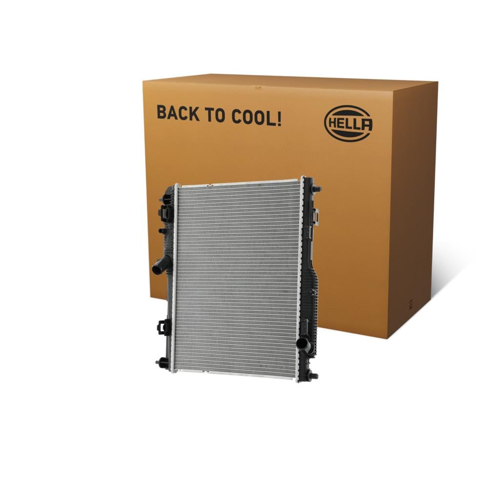 HELLA Radiatore, Raffreddamento motore 8MK366301-831