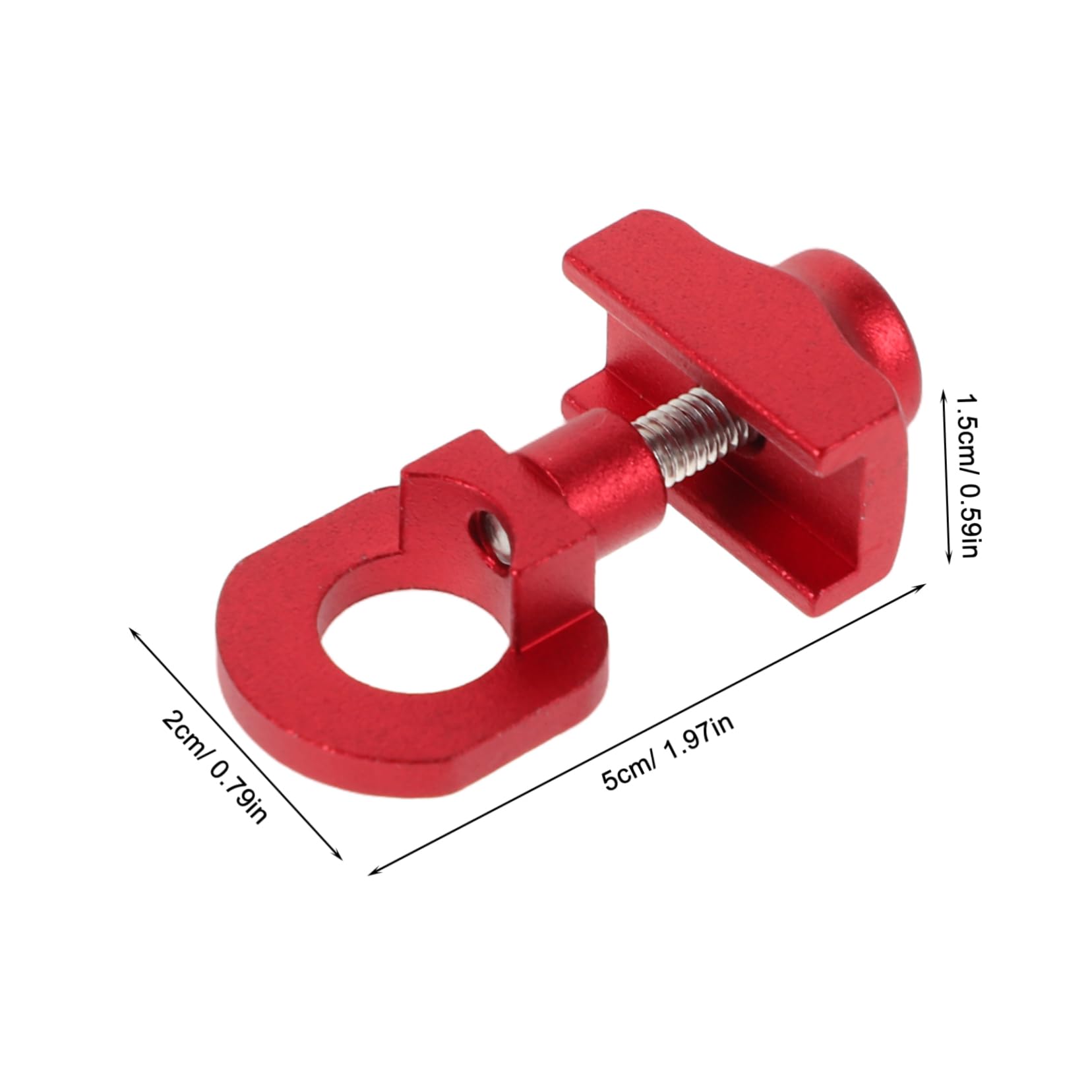 Gogogmee Bicycle Chain Tensioner Aluminum Alloy Chain Adjuster Prolonged Durability Gear Chain Fastener