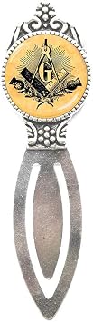 Freemason Bookmark,Masonic Past Master Symbol Bookmarker,Freemasonry Lodge Gift Accessories Bookmark,M170
