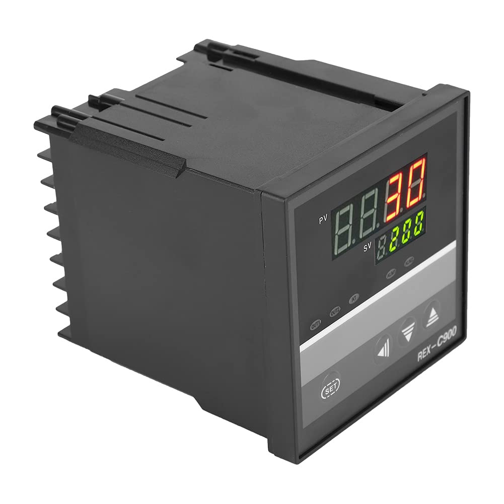 Demeras PID Temperature Controller , Digital Thermostat REX C900 Digital LED Control Regulator Thermostat for Furnace Machinery