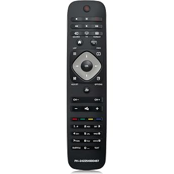 FOXRMT Replacement Philips Remote Control Universal Remote Control for Philips Smart TV Compatible with 40PFL5007H/12 40PFL5007K/12 40PFL5007T/12