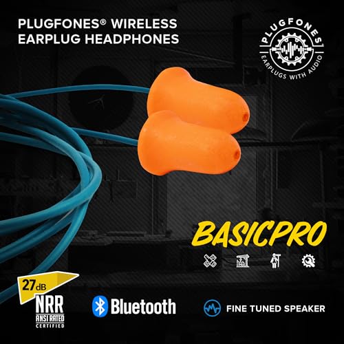 Buy Plugfones Basic Pro Bluetooth Foam Earplug Headphones 27