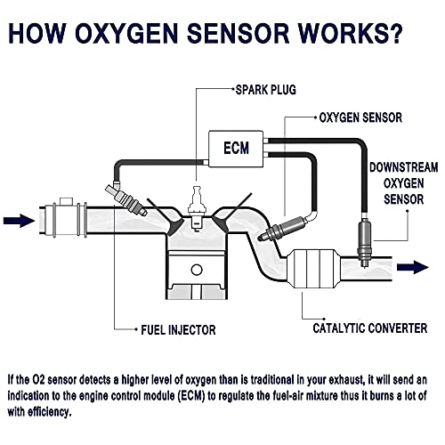 Sensor de Oxígeno Compatible Lexus y Toyota Upstream 1 PC miniatura 2