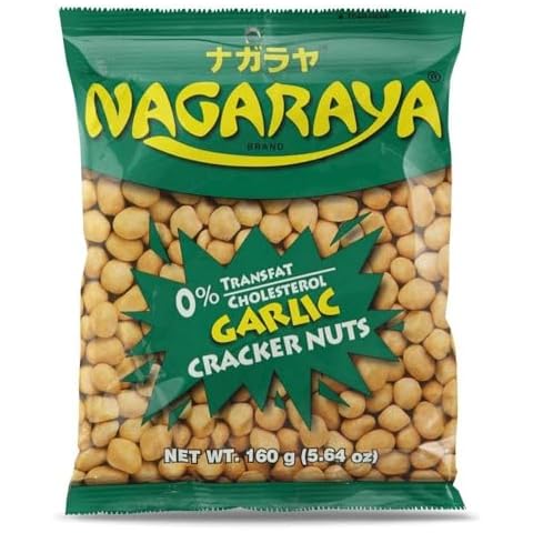 Nagaraya Cracker Nuts Garlic Pack of 5 (160 G Per Pack) Cover