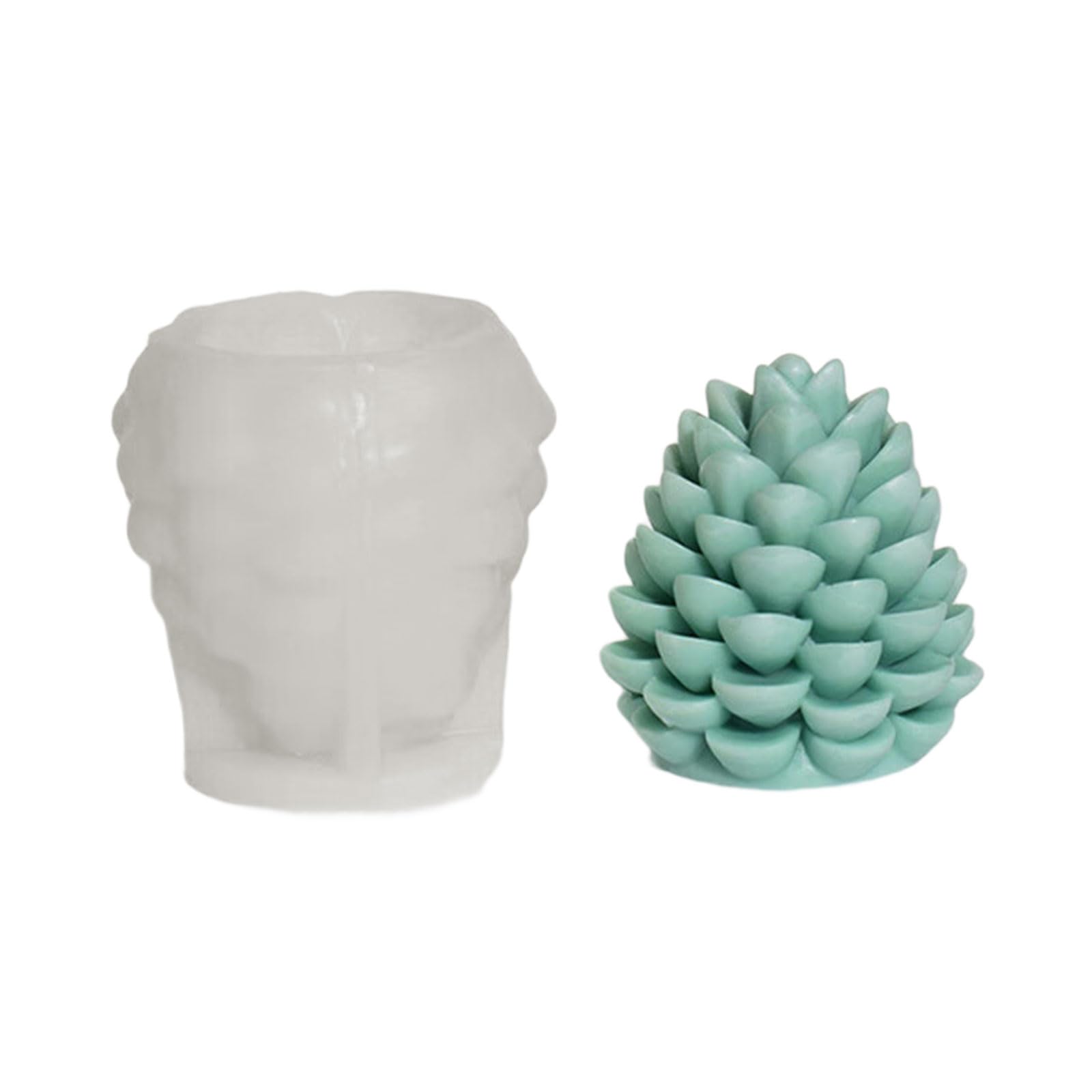 3D Pinecone Silicone Molds Epoxy Resin Molds Plasters Ornament for Making