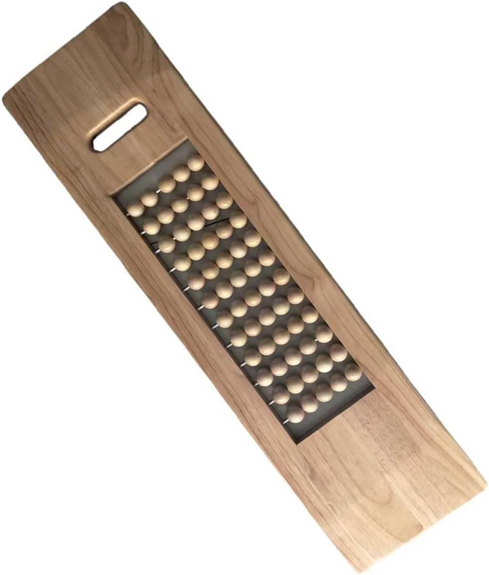 Tavola di trasferimento for pazienti anziani con rotelle, dispositivo di assistenza allo scorrimento con 60 rulli in legno, capacità di carico di 150 kg, ausilio for il trasferimento