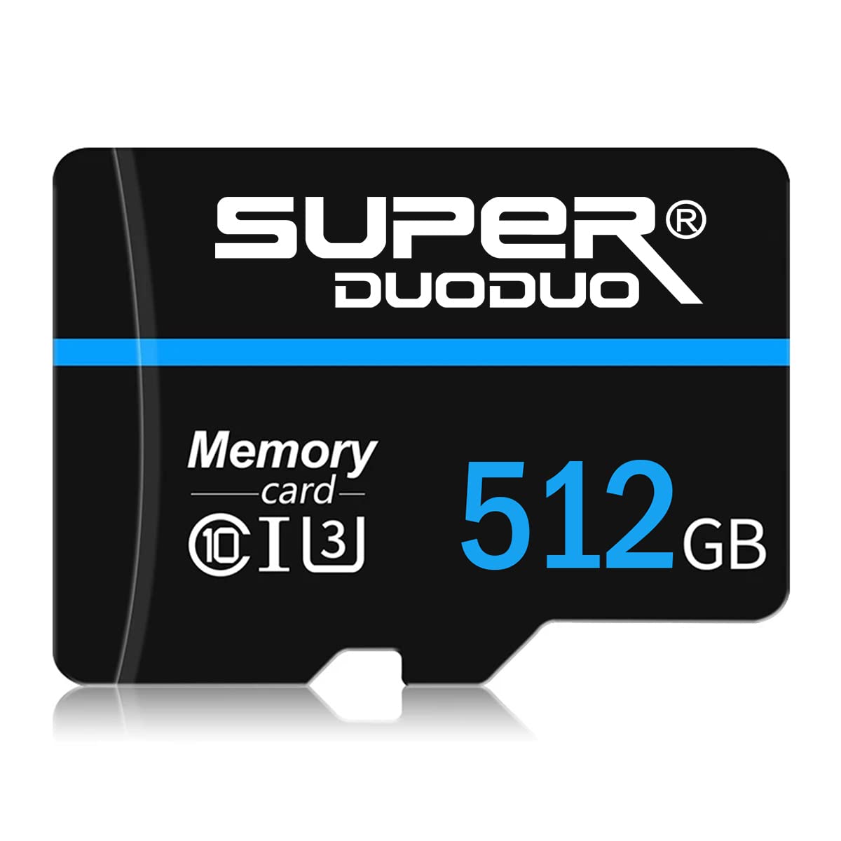 Micro SD Card 512GB Micro SD Memory Card Class 10 and Adapter 512GB Mini SD Card High Speed TF Card for Cellphone,Camera,Laptap,GOPRO