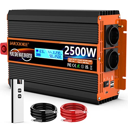 POWER INVERTER ad ONDA SINUSOIDALE PURA 2000W 24V > 220V con PANNELLO POWER INVERTER ad ONDA SINUSOIDALE PURA 2000W 24V > 220V con PANNELLO