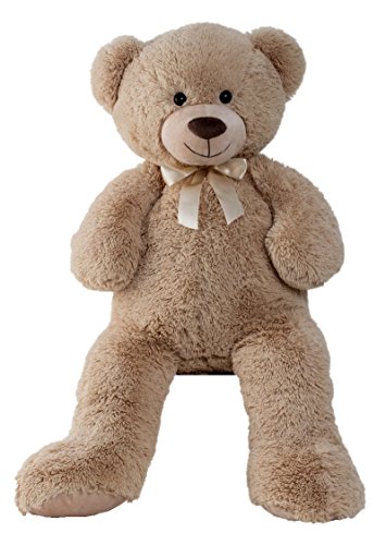 XXL Teddybär 1m Hellbraun Kuschelbär Kuscheltier Stofftier Bär Teddy – Bild 6