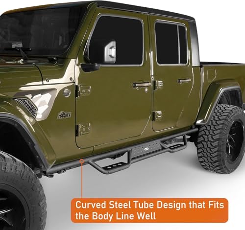 Estribos para Jeep Gladiator JT 2020-2026 Hooke Road miniatura 2