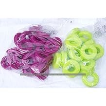Feber Pack of 42 Spare disks for Mega 4 in a Line Purple and Light Green
