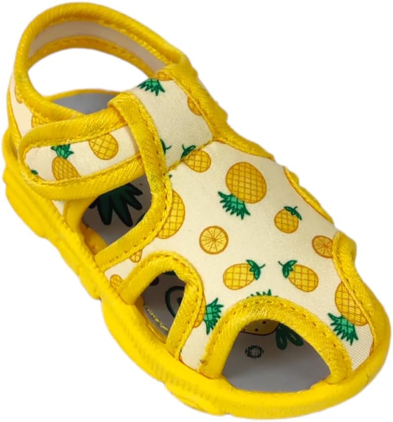 Kids Chu-Chu Sound Musical Sandals Coco-2 for Baby Boys and Girls Age 1-2.5 Years
