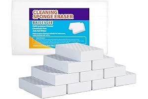 Magic Sponges Eraser 10 Pack - Long Lasting Wall Cleaner