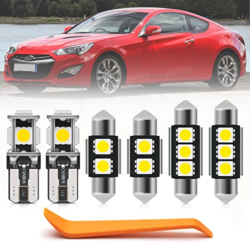 11pcs Genesis LED Interior Lights Bulb Kit for Hyundai Genesis
