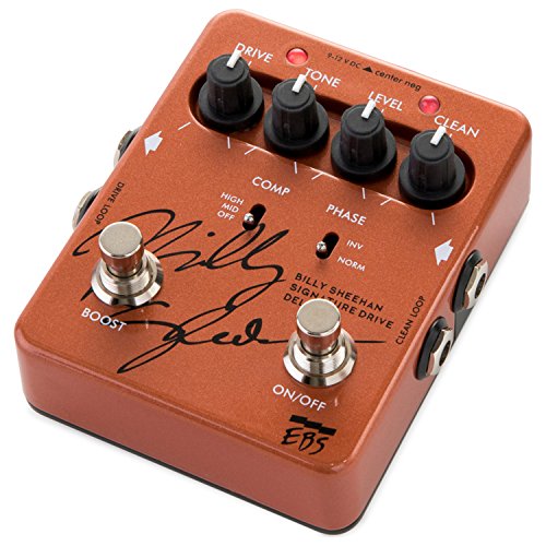 EBS billy sheehan signature drive ビリーシーン エフェクター】EBSよりBilly Sheehan Signature Drive登場