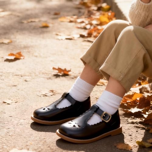 Image of ESTINE Toddler Kids School Uniform Oxford-Little Girls Dress Party Shoes