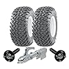 Parnells Heavy duty ATV-aanhangwagenset – Quad trailer – Wanda wielen + SteelPress productie naaf/stub assen, draaibare…